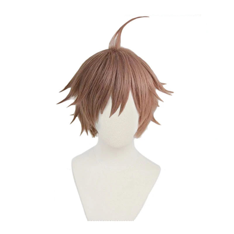 Anime Danganronpa Costume Makoto Naegi Costumes Hoodie Jacket Pants Full Set Adult - Costume / XXXL