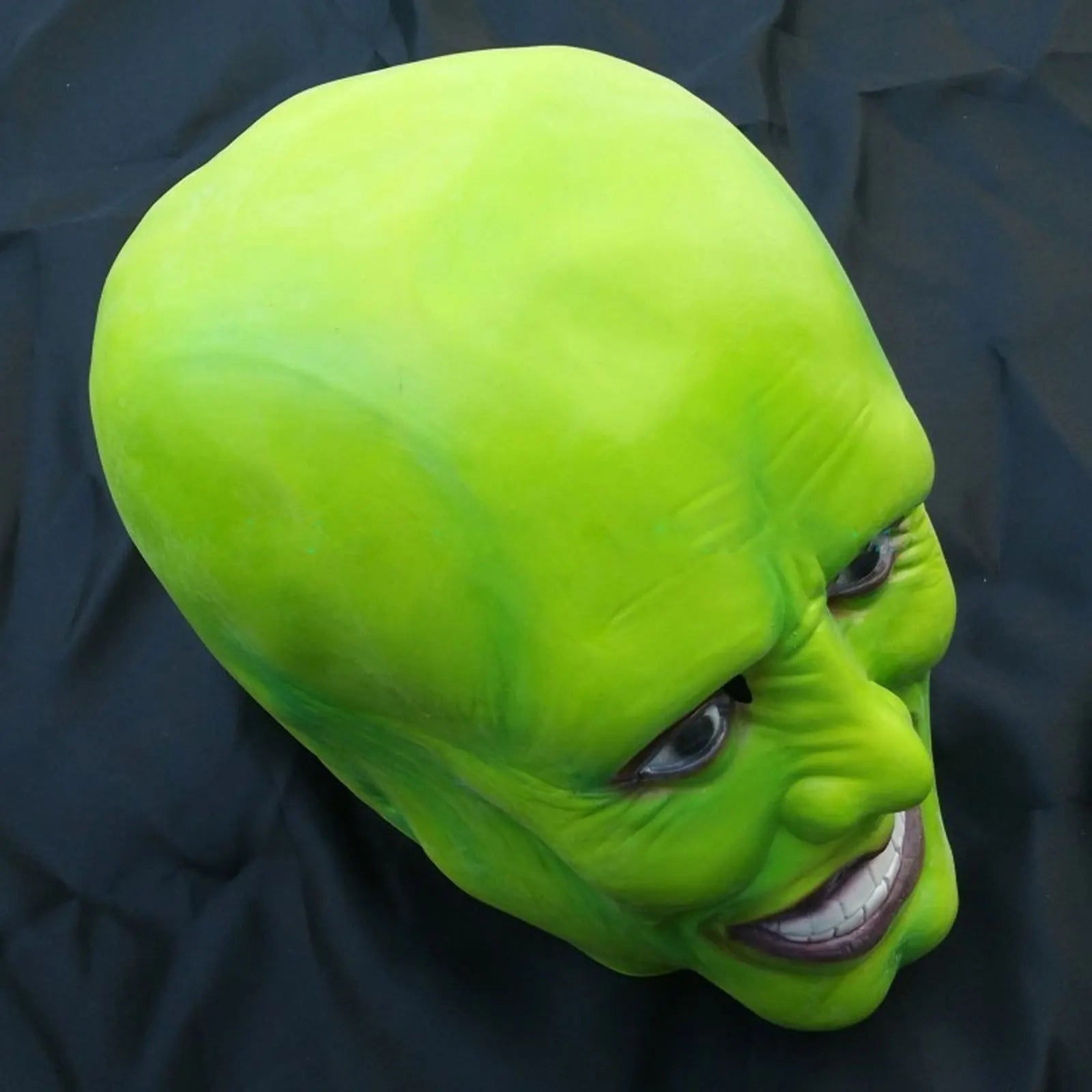The Mask Jim Carrey Green Face Halloween Mask - product image 3
