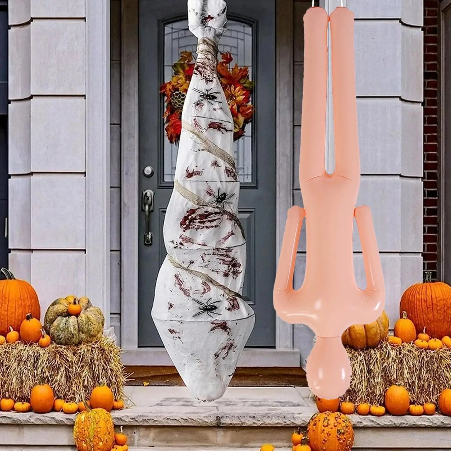 DIY Halloween Inflatable Body Mannequin 150/156cm Scary Decorations Creepy Photo Props For Haunted House - product image 3