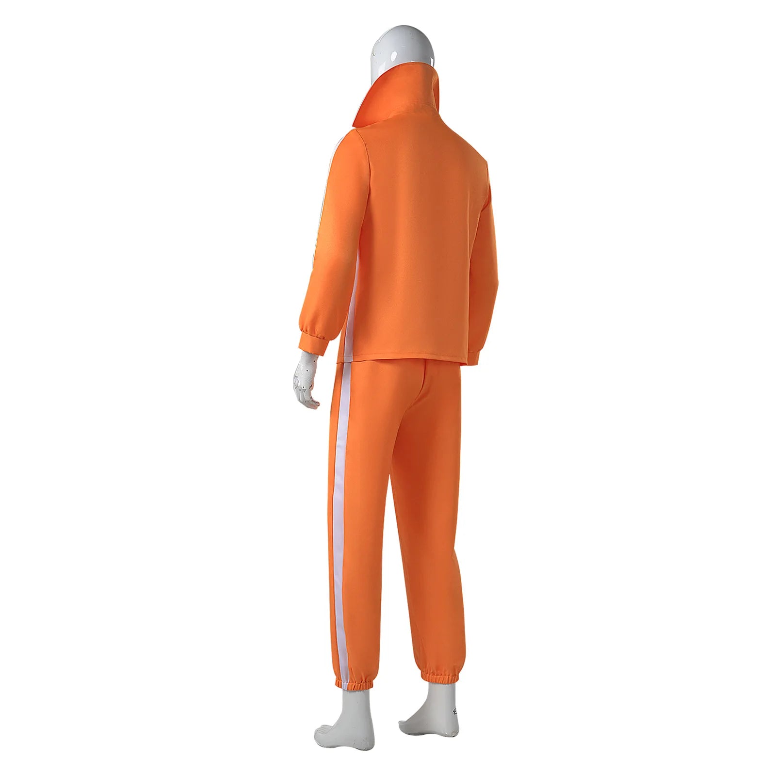 Vector-Inspired Orange Villain Costume for Adults | Jacket & Pants