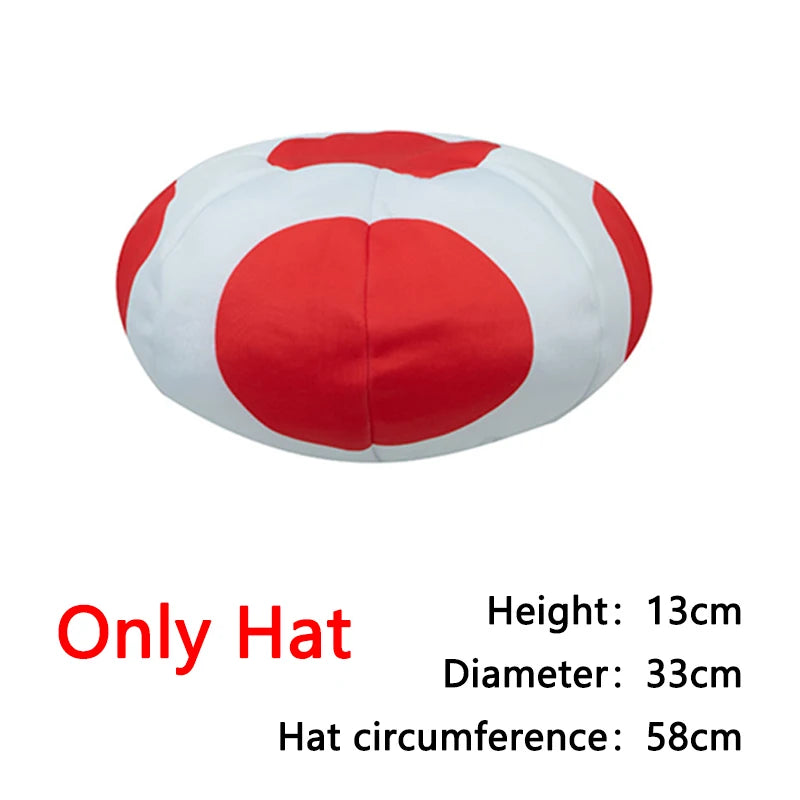 Toad-Inspired Video Game Costume | Kids & Adults, Hat & Suit Options