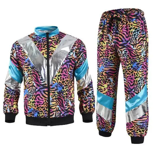 Women's Men's Costume 80s 90s Suit Party Accessories Disco Jacket Trousers Outfit Women's Men's Costume - product image 12