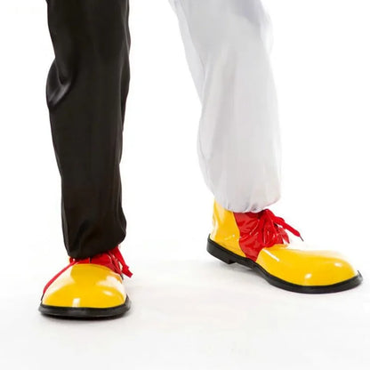 Clown Shoes Birthday Circus Costume Props Costume Adult Women Man Leather Halloween Easter - View 5