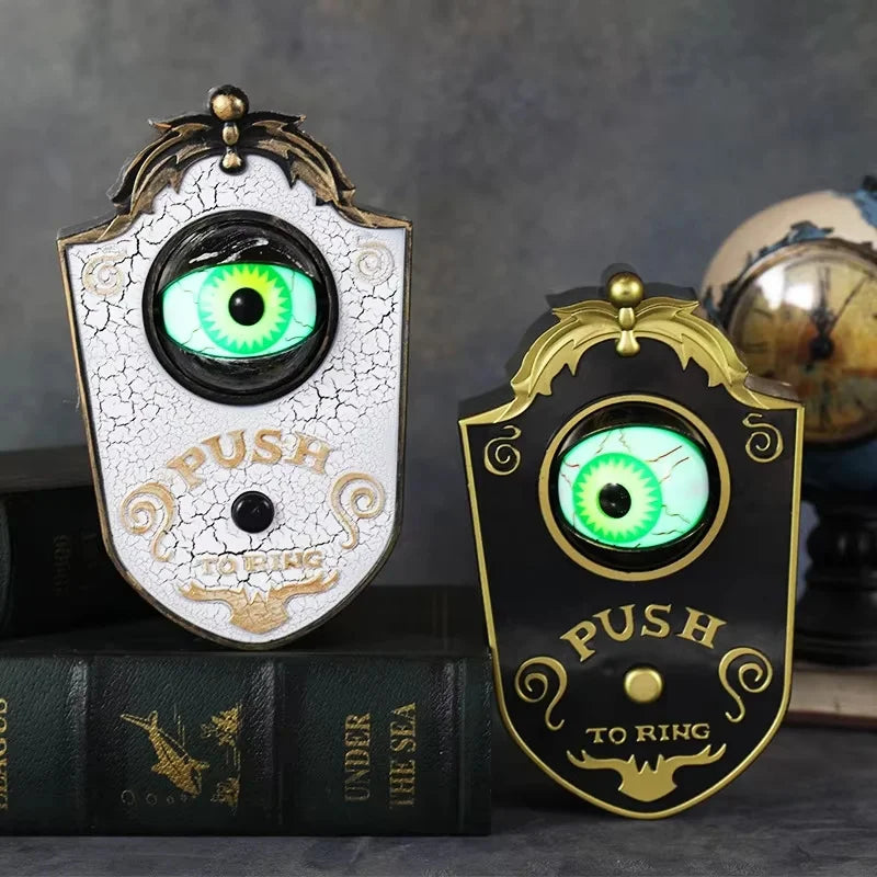 Halloween One Eyed Light-Emitting Doorbell Haunted Decoration Horror Prop Ghost Festival Toy Bar Glow Horror - product image 4