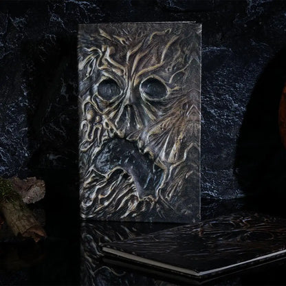 Necronomicon Dark Magic Book Prop Demon Evil Undead Altar Ritual Summon Book Home - A