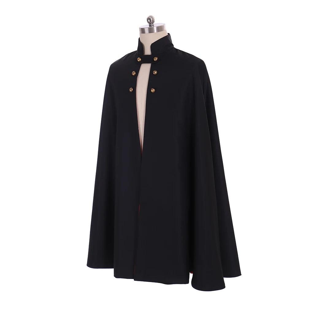 Wirt Black Cloak Halloween Costume for Adults - Cape