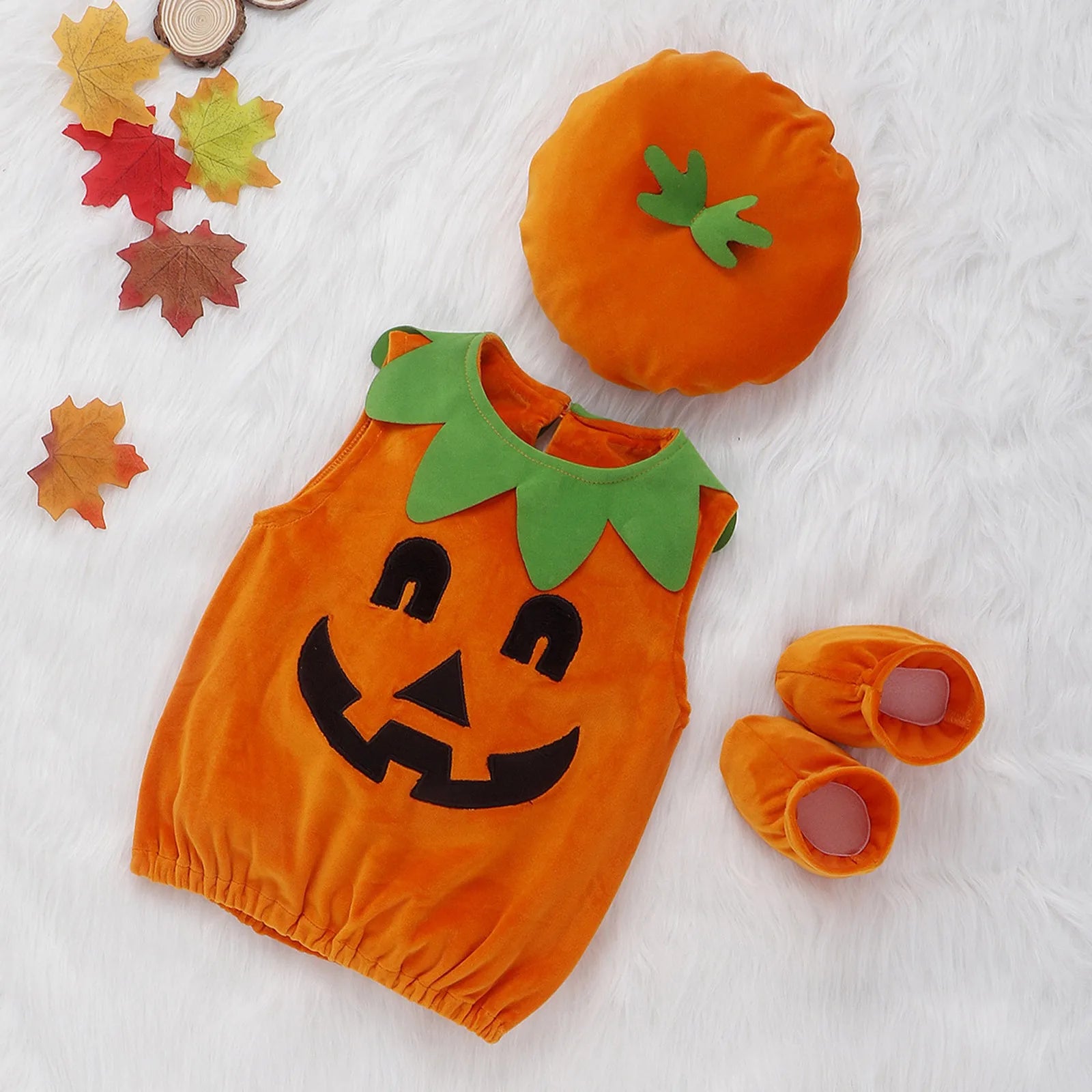 Kids' Pumpkin Hat Baby Stage Suit Halloween Costume - View 5