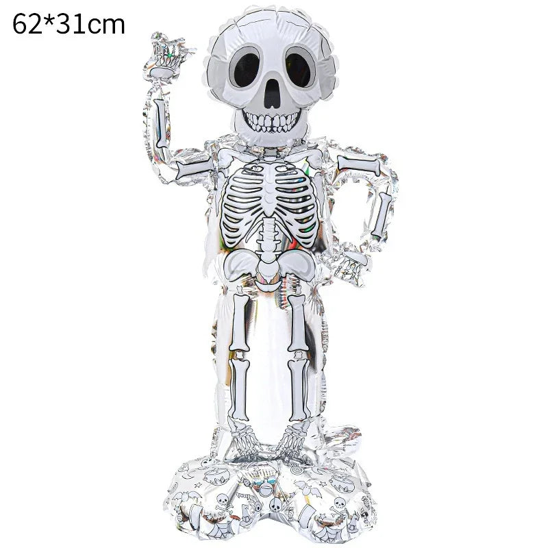 1-Piece Halloween - Themed Witch Grim Reaper Balloon Set 2025 Halloween - product image 12