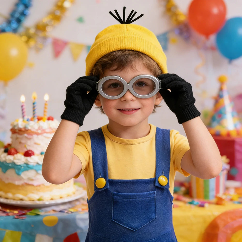 Children's Summer Sets Cosplay Clothing Strap Set Birthday Costumes Stage Performance Costume Boys Movie Theme Party Clothing