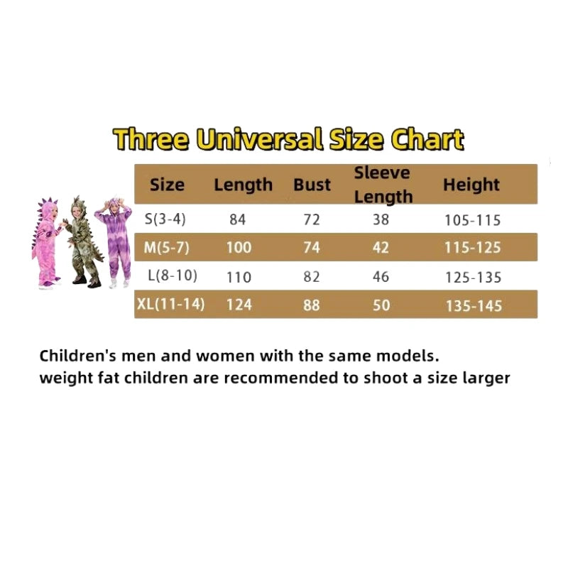 Cute Dinosaur Costume Tyrannosaurus Rex Cartoon Hooded Bodysuit Halloween Stage Animal Play Clothes Party - product image 3