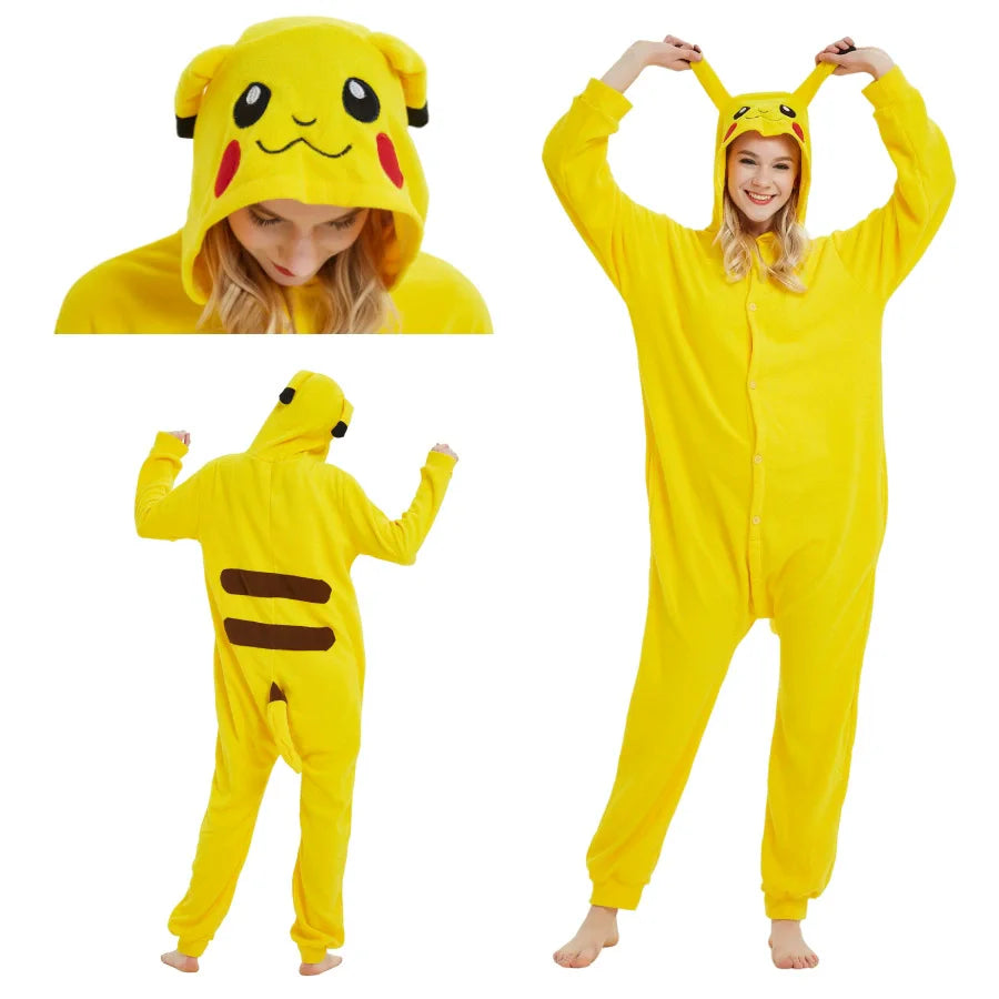 Pokemon-Inspired Adult Onesie Costumes | Pikachu, Gengar & More