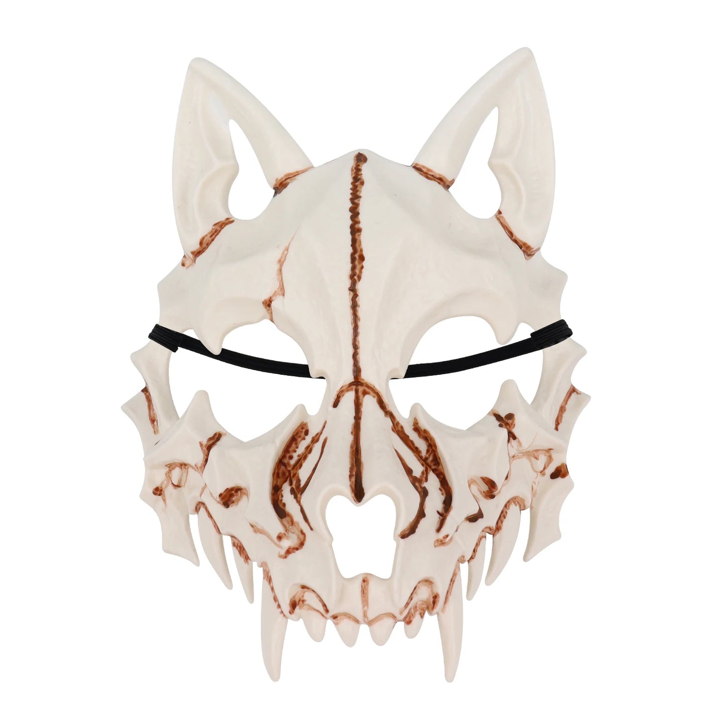 Scary Animal Half Face Mask Costume Accessory for Halloween - View 10