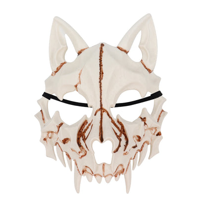 Scary Animal Half Face Mask Costume Accessory for Halloween - View 10