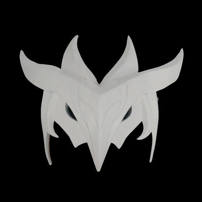 Anime Yone Costume Mask Game LoL the Unforgotten Yone Uniform Halloween Outfits for Male - D with light / One Size