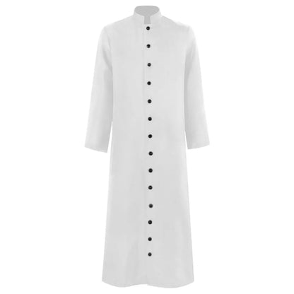 Legend Clergy Robe Cassock with Cincture Medieval Clergyman Vestments Costume - alternate view 9