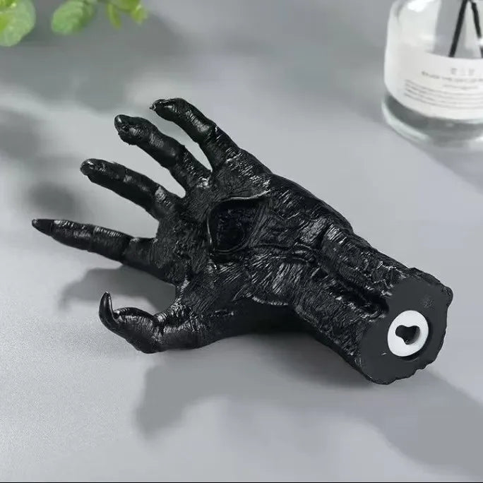 Halloween Witch Arm With Demon Claw Evil Eye Soft PVC Ornament Gothic Wall - product image 5