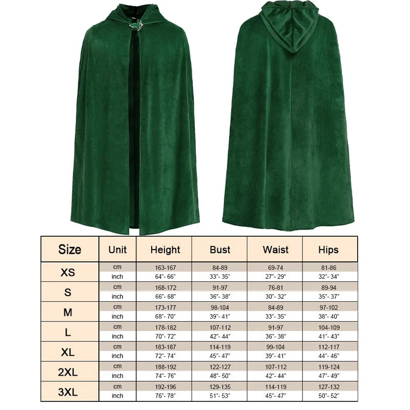 Male Bilbo Baggins Cloak Halloween Costume for Men - Cape - product image 7
