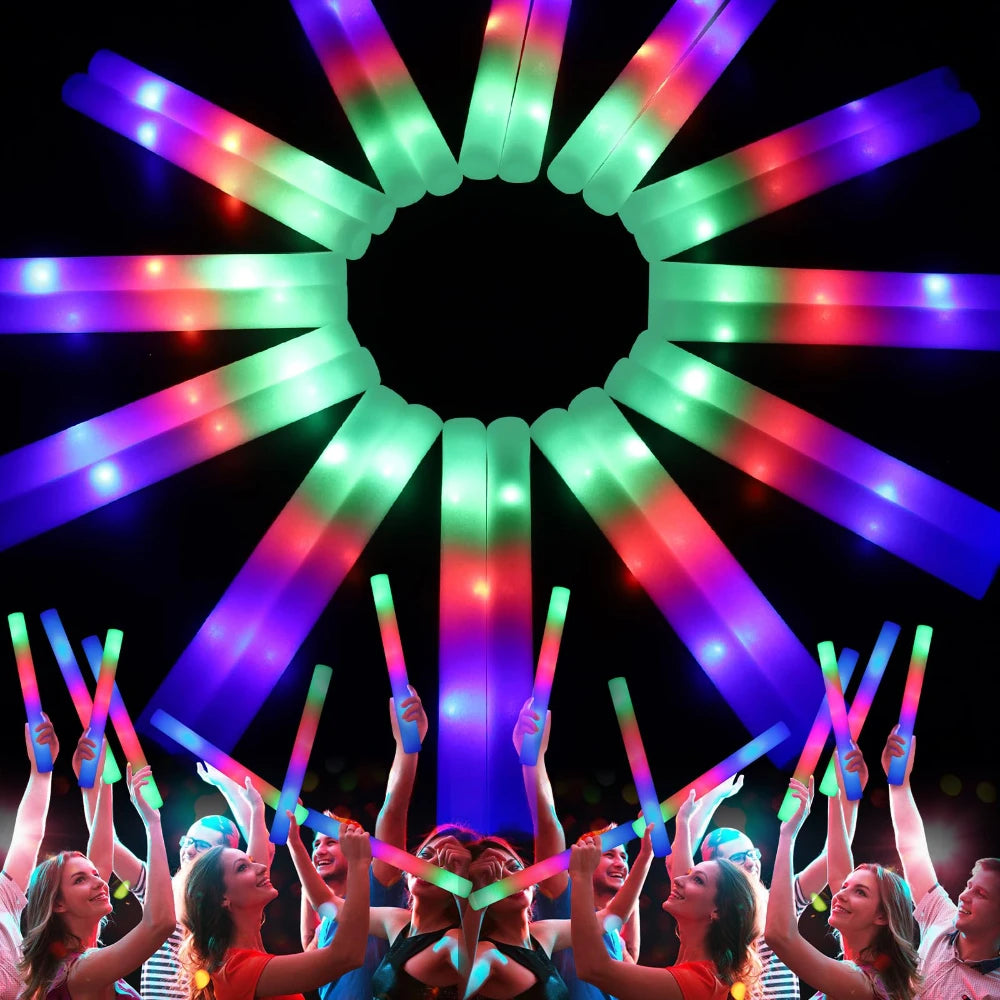 168pcs/Set Glow Party Kit, Including 12 LED Glasses, 16 Foam Glow Sticks, 40 Finger Lights, 100 Glow Sticks, Suitable for Wedding