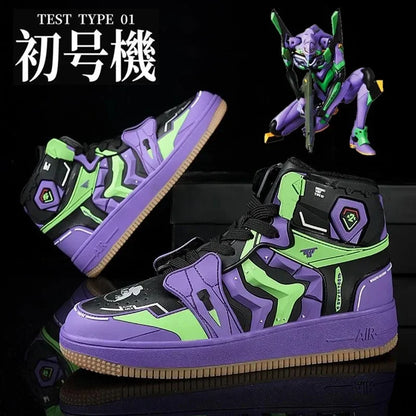 ★Halloween Costume EVANGELION Basketball Shoes Men -01 EVA-02 Luxury Breathable Sneakers - no box 1 / 41