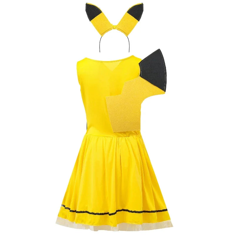 Halloween Women's Role Play Costume Magic Yellow Mouse Rabbit Fancy - view 6