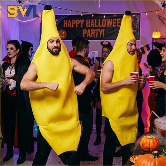 Kids' Banana Fruit Parent Matching Kindergarten Decoration Costume