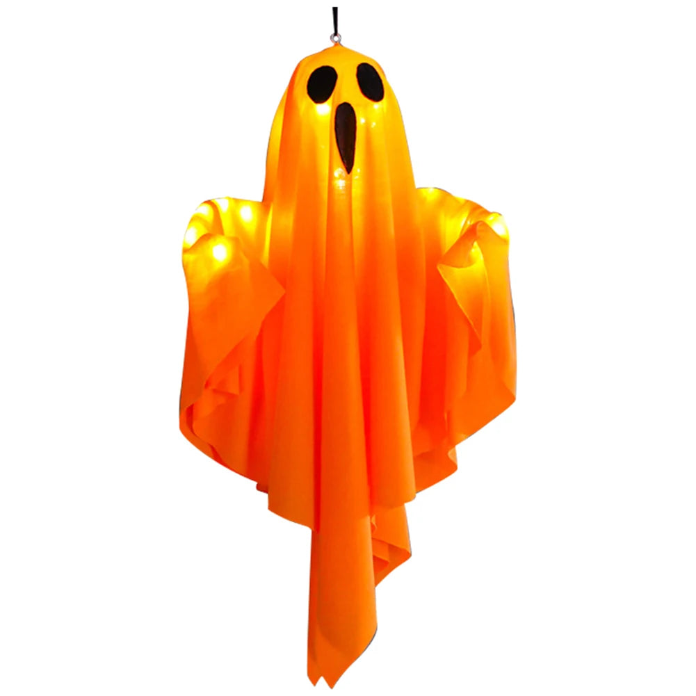 Halloween Glowing White Ghost LED Hanging Ghosts Horror Props with Fairy - product image 7