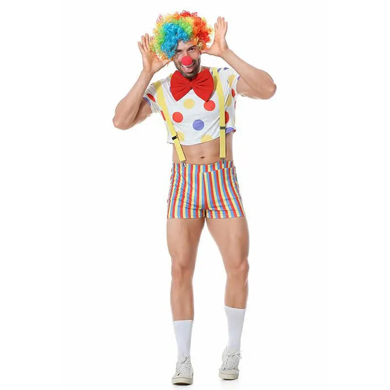 Women's Clown Stylish Oktoberfest Show Costume - alternate view 6