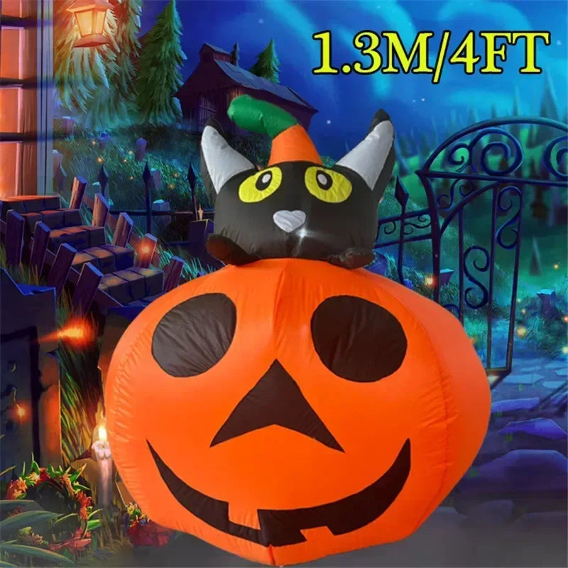 Halloween Inflatable Arch Toys Model Built-in LED Light Pumpkin Prop Outdoor Indoor Home Garden Party Terror - product image 12