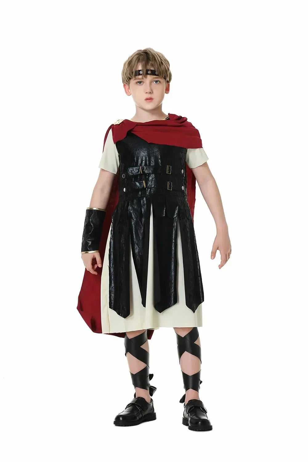 Halloween Medieval Roman Royal Knight Warrior Cloak Spartan Gladiator Costume Knight Julius Caesar Costumes - product image 7