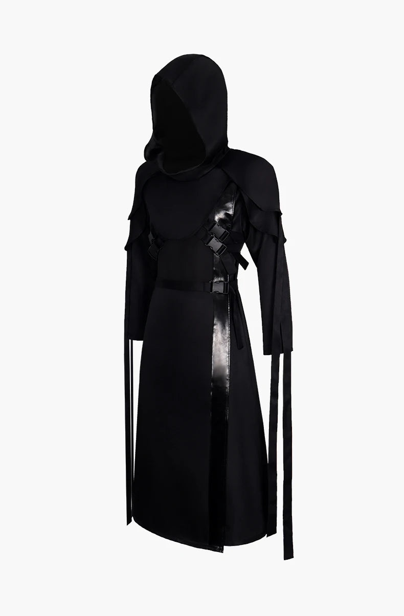 Halloween Medieval Cloak Danny Johnson Costume DbD Horror Hooded Cape Robe Costume - View 7
