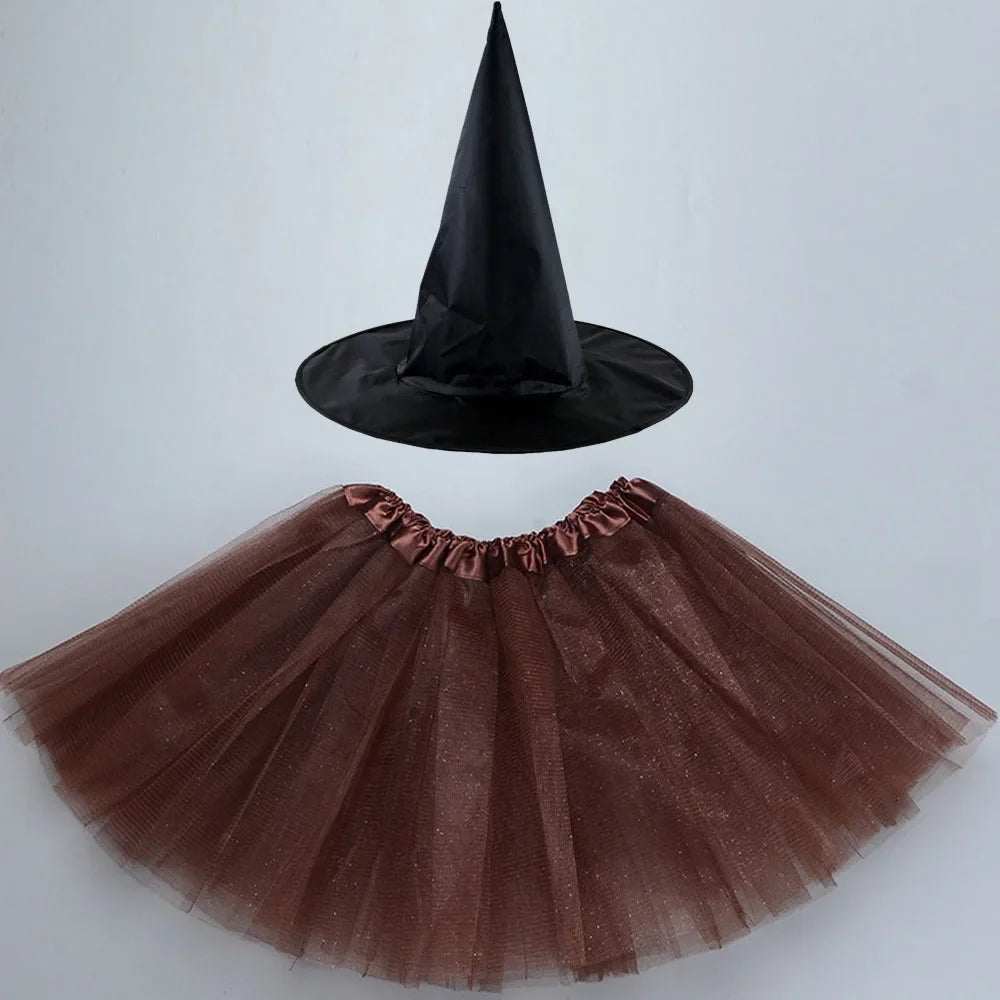 Witch Costumes for Children Kids Wizard Hat Costume Girls - product image 25