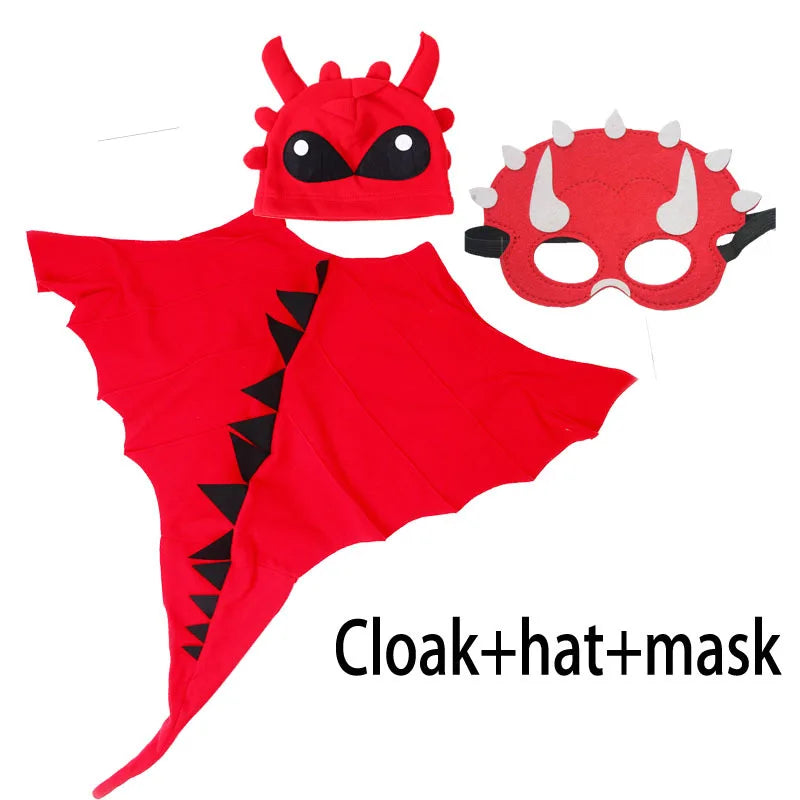 Toothless Dragon Costume Dinosaur Cape Clothes Dragon Dress Up Halloween Costumes Cosplay Dinosaur Christmas - product image 14