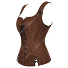 deep brown vest