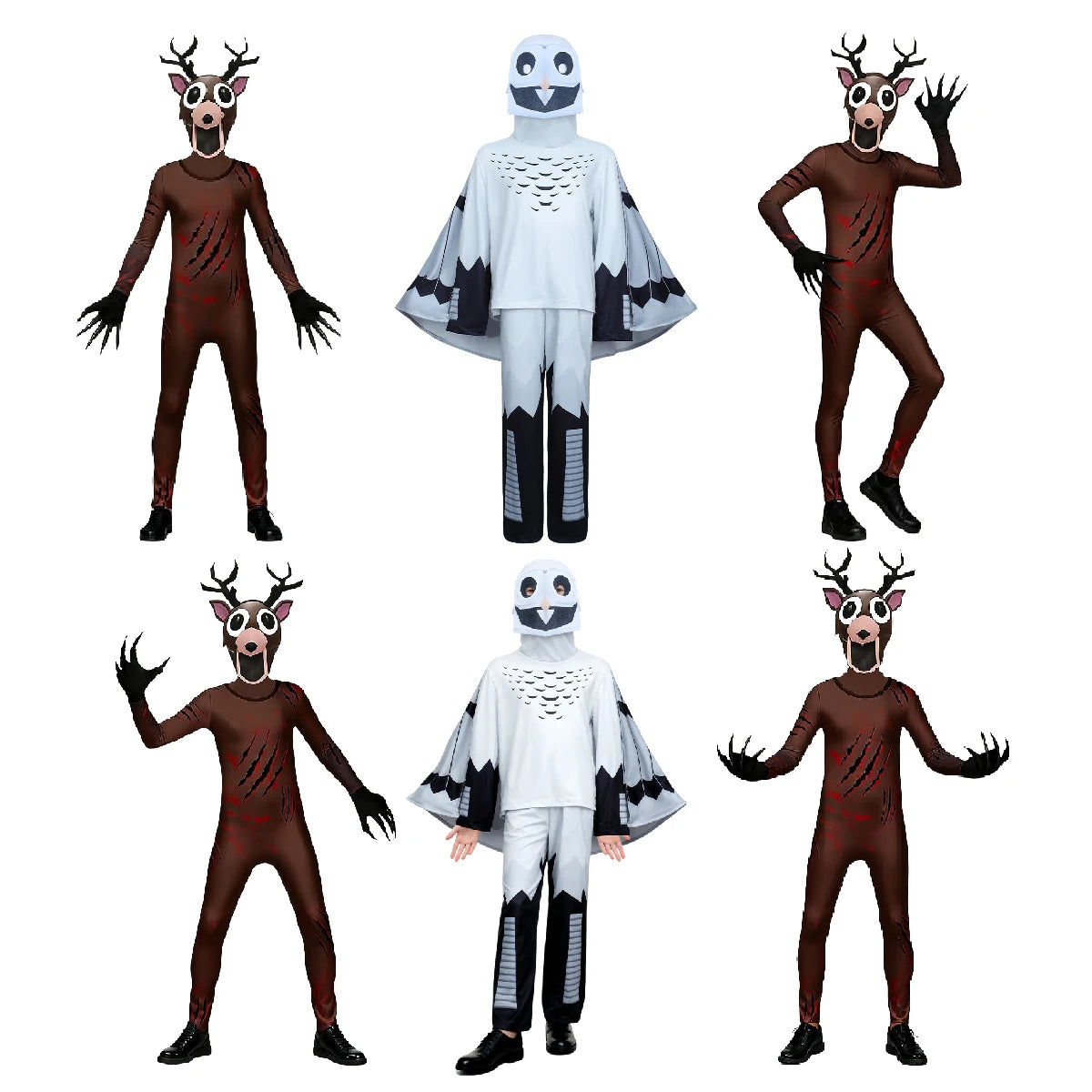 99 Nights in the Forest-Inspired Deer or Owl Costume – Kids & Adults