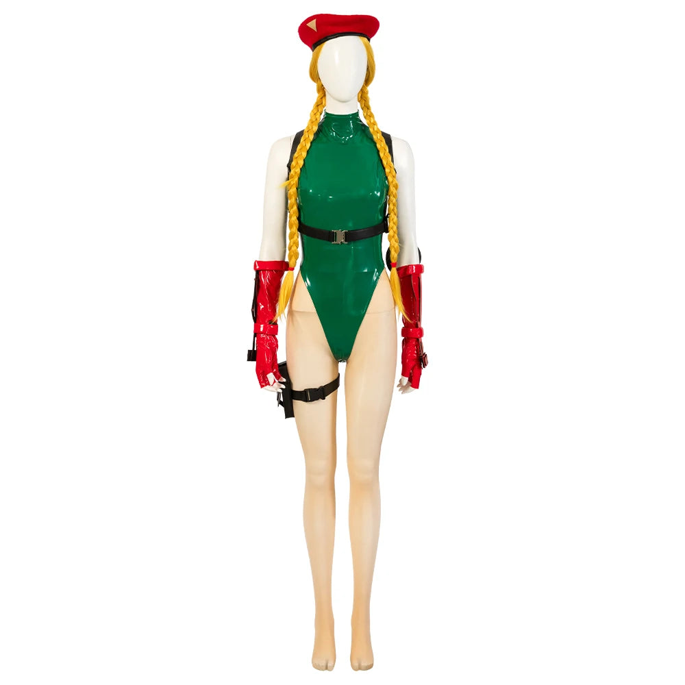 Cammy Cosplay Costume Halloween Adult Woman Disguise Suit Clothing - product image 6