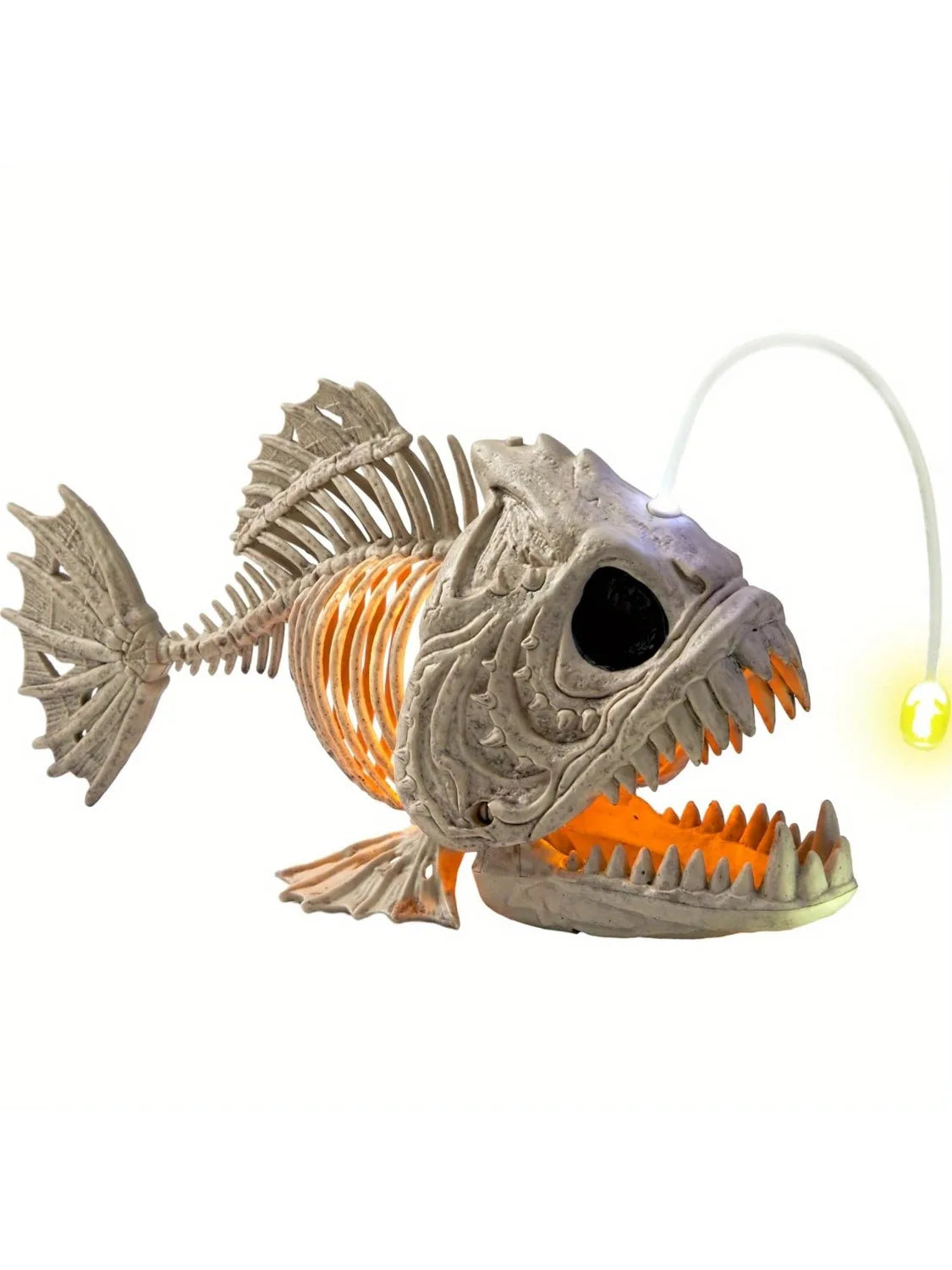 LED Skeleton Fish Halloween Graveyard Decoration - product image 7