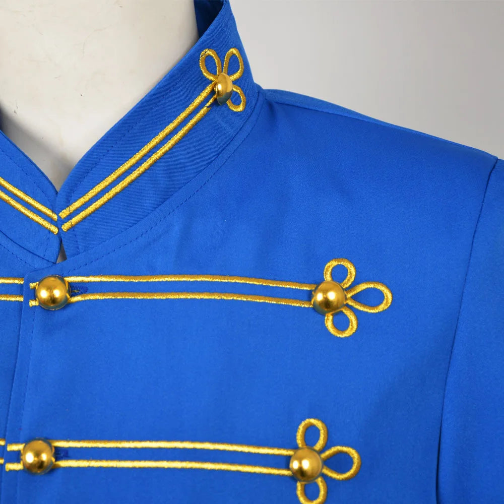 Men's Medieval Michael Jackson Style Retro Banquet Costume - alternate view 4