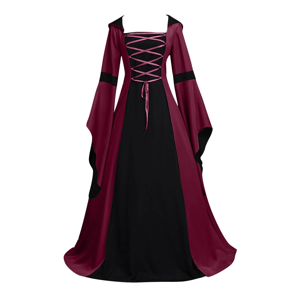 Women's Medieval Dressing Big Swing Vintage Long Sleeve Hollow - product image 17