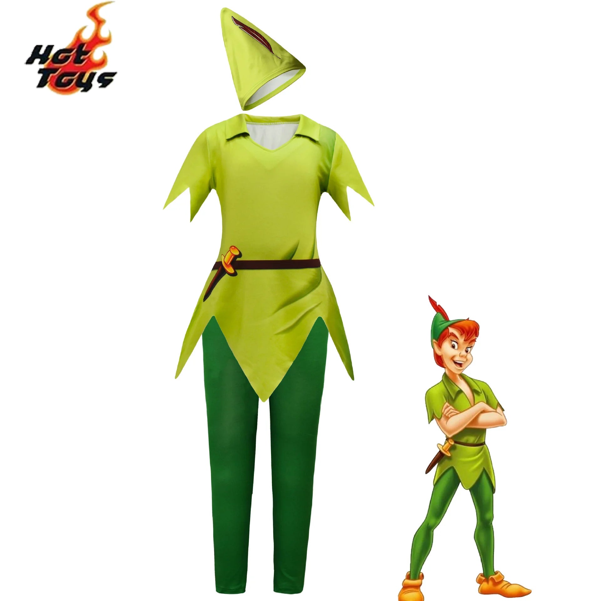 Peter Pan-Inspired Elf Prince Costume for Kids | Fairy-Tale Outfit