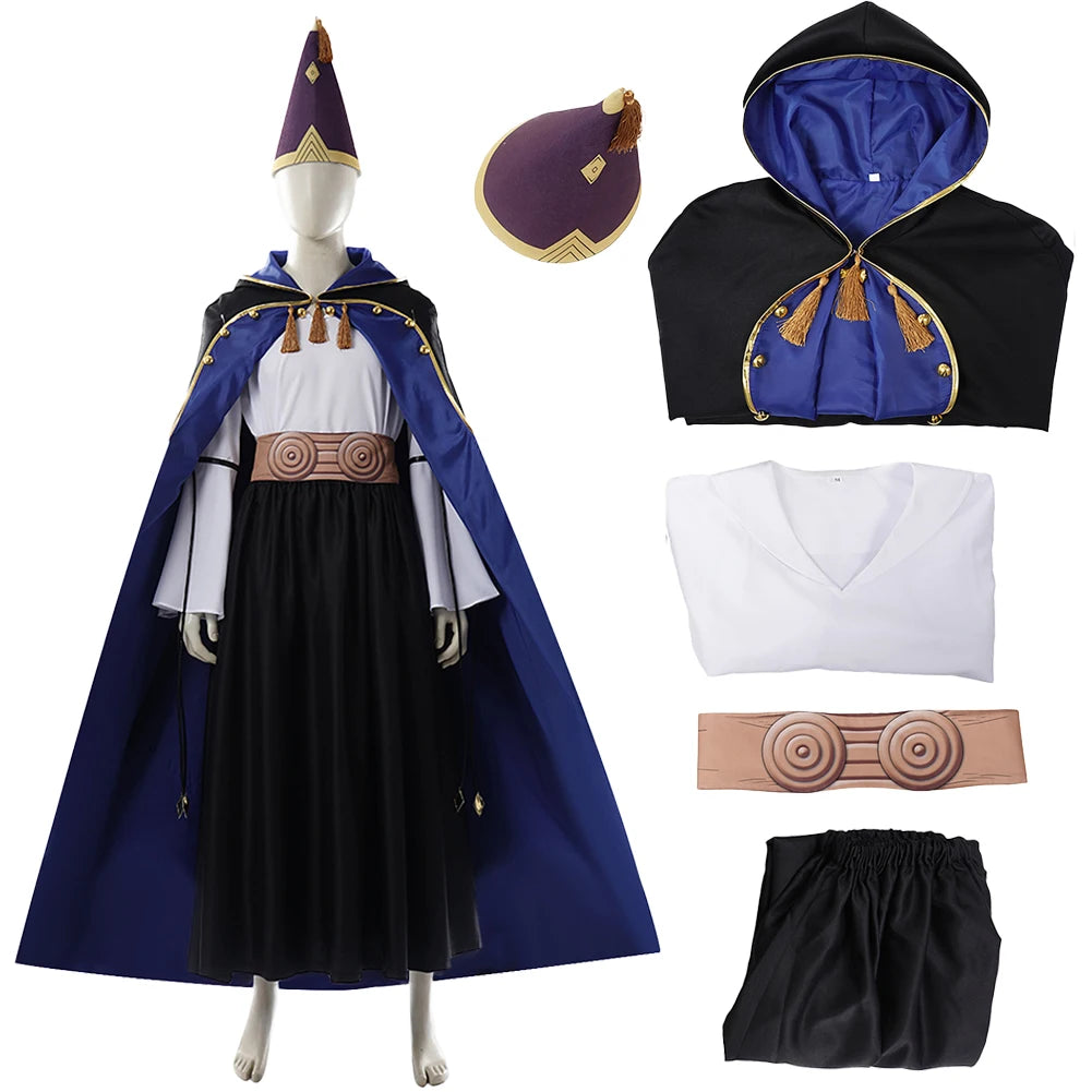 Anime Atelier of Witch Hat Tongari Boushi Costume Olruggio Cloth Disguise Cosplay - Cloth Data / XL