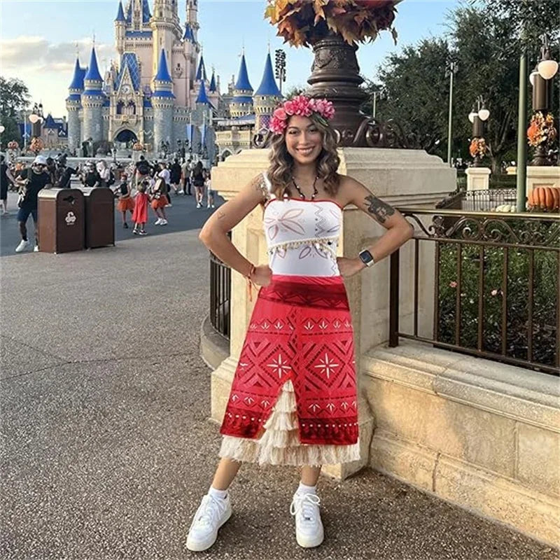 Moana-Inspired Ocean Princess Costume | Women & Girls