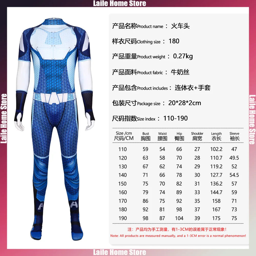 The Boys Cospaly the Homelander Costume Women Men Halloween Costume Antony Starr Superhero - A / M