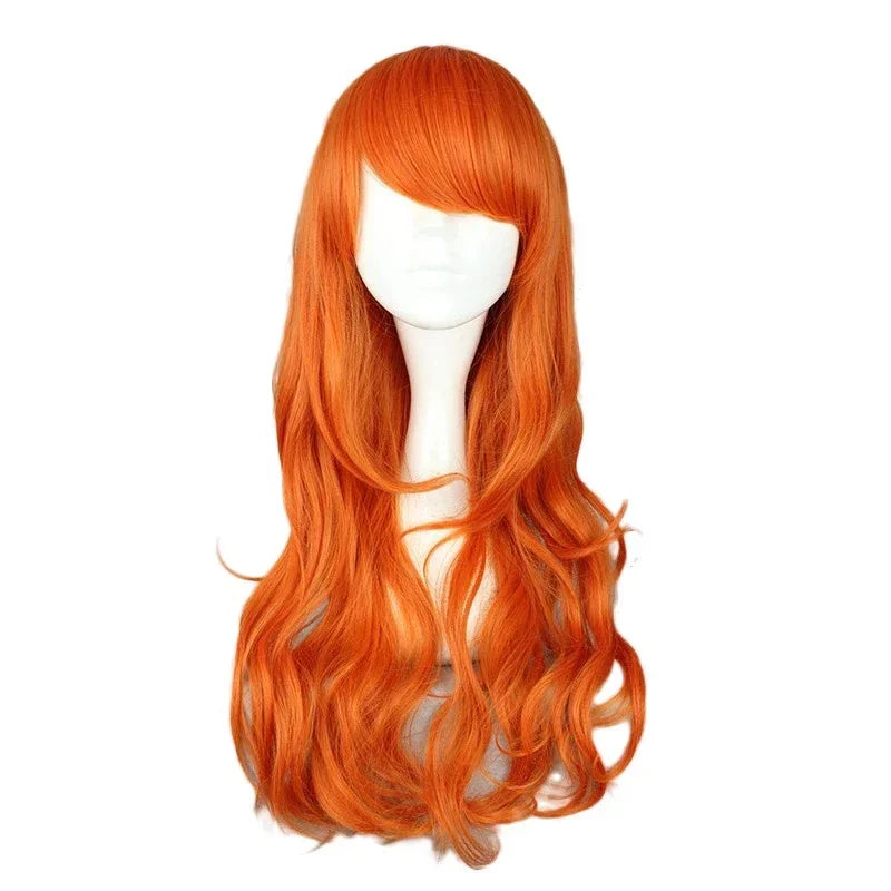 Halloween Anime Nami Costume Women's Dress Including Headgear Tattoo Stickers - Set 2 / M