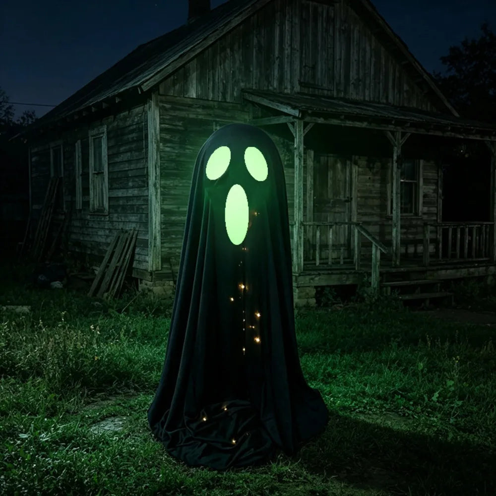 Luminous Halloween Standing Ghost Decor Adjustable Gothic Outdoor Light - up - product image 12