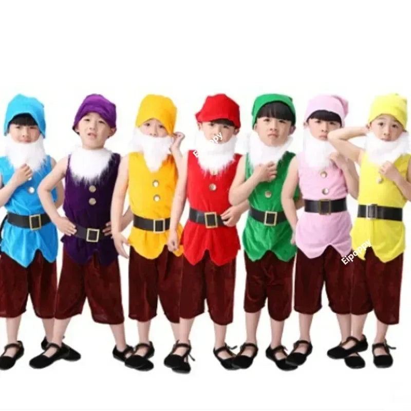 Seven Dwarfs Costume for Kids | Fairy-Tale Halloween Dress-Up