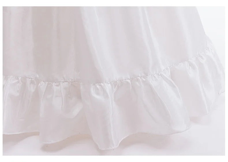 Kids' Horror Conjuring Doll Annabelle Rose Embroidery Baptismal Costume - alternate view 5