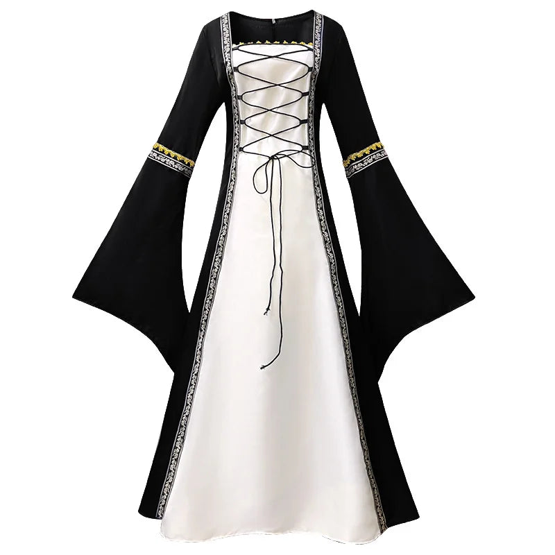 Women's Medieval Lace Full-Skirt Costume - alternate view 7