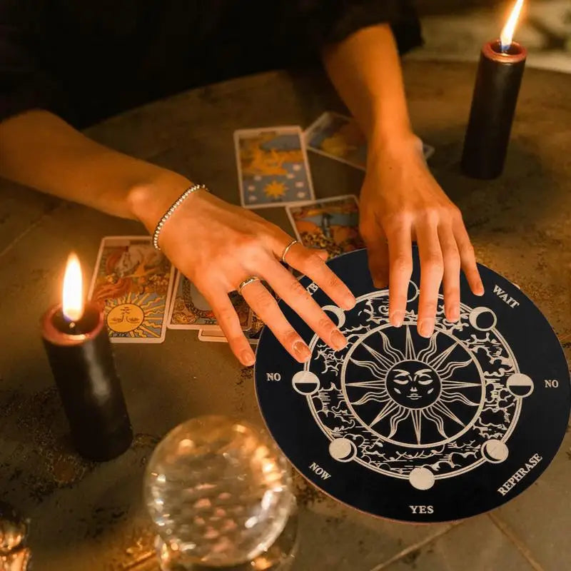 Wooden Star Pendulum Divination Board