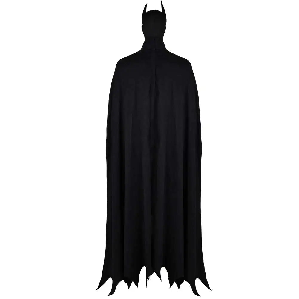 Bat Men Costume Bruce Superhero Disguise for Adult Man Jumpsuit Cloak Bat Mask Bodysuit - Mask only / XL