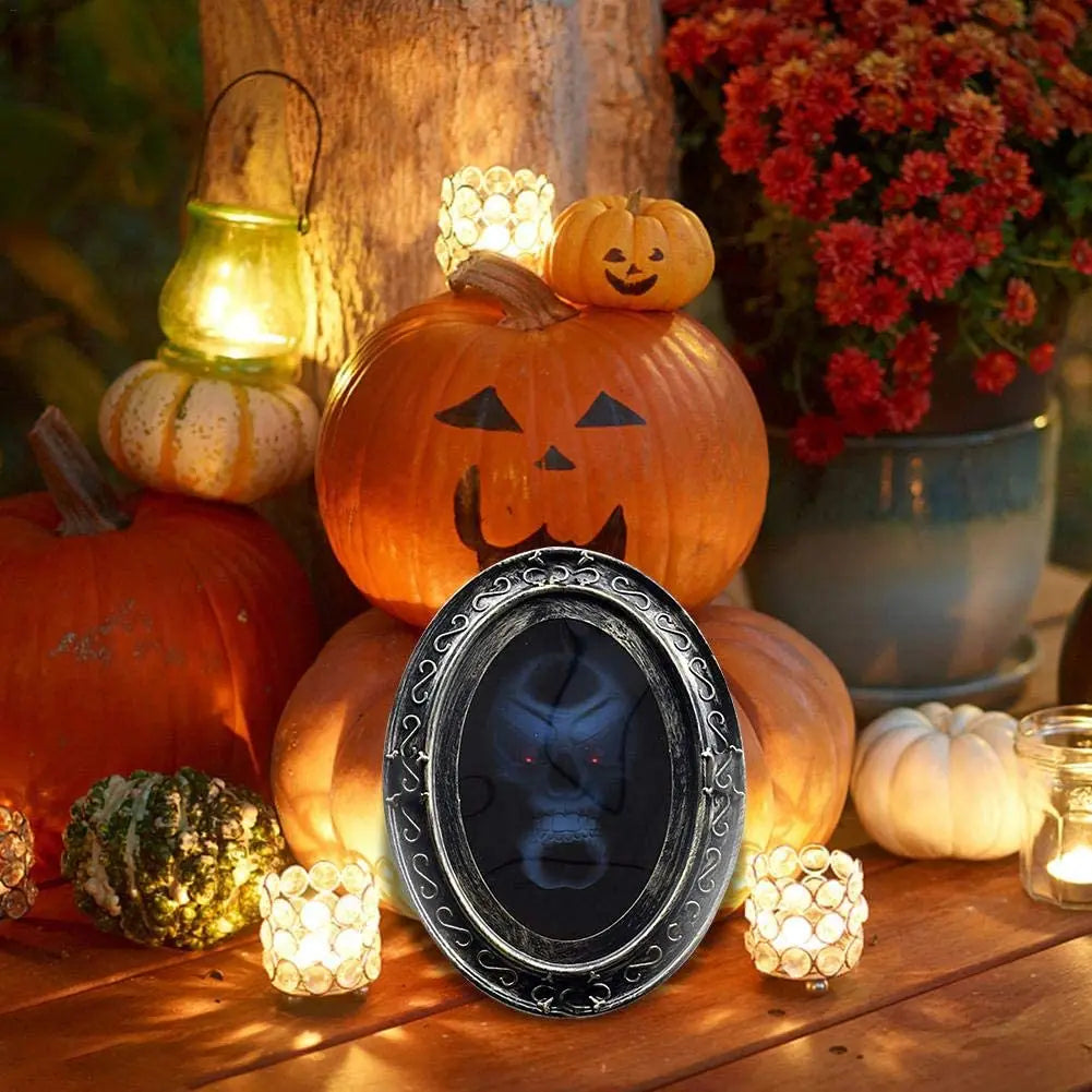 Haunted Mirror Motion Activated Scary Haunted Mirror With Creepy Prop - alternate view 5